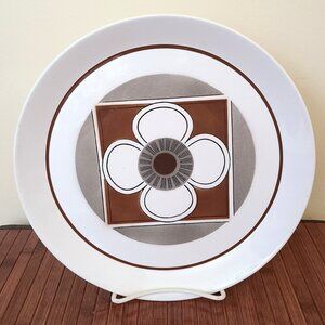 Vintage MCM Mikasa Duplex Contempo Ben Seibel 12 1/2"  Serving Platter